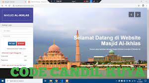 √ Aplikasi Sistem Manajemen Masjid - PHP & Mysqli - Candil Code