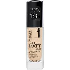 Unwanted shine is controlled, the complexion is mattified and the skin is replenished with moisture. All Matt Plus Shine Control Make Up Catrice Cosmetics