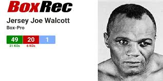 BoxRec: Jersey Joe Walcott