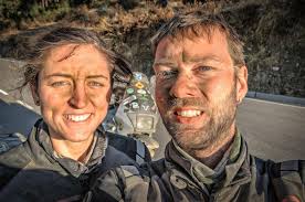 Mit dem Motorrad um die Welt: Paar reist fünf Jahre lang um die Welt