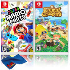Although i feel like it is much more fun to play with 2 or more players. Amazon Com Super Mario Party Animal Crossing Two Game Bundle Nintendo Switch Video Games