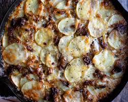 This is basically a classic french potato dish called potatoes dauphinoise that is baked in an oval gratin dish. Irish Scalloped Potatoes With Cabbage Cheddar The Original Dish