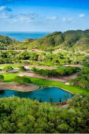 Tee Off On Nicaragua S Emerald Coast Out Of The Lush Rainforest And Rugged Ocean Bluffs Comes A David Mclay Kidd Signature Resort Nicaragua Travel Golf Resort