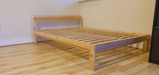 Neiden bed frame, pine standard double original package (damage box no article) the compact design is perfect for tight spaces or under low ceilings, so you. Neiden Standard Double Bed Frame For Sale In Clongriffin Dublin From Arpadharmati
