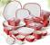 Square Plastic Dinner Set