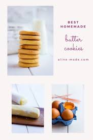 An Old Fashioned Butter Cookies Recipe Made With Butter Eggs Flour And Sugar These Shor Butter Cookies Basic Butter Cookies Recipe Homemade Recipes Dessert