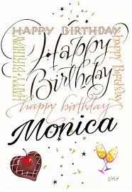 Compleanno Monica Buon Compleanno Auguri Di Compleanno Auguri Di Buon Compleanno