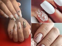 Figuras de uñas para los pies 2020. Decoracion De Unas Para Novias 2021 Modaellas Com
