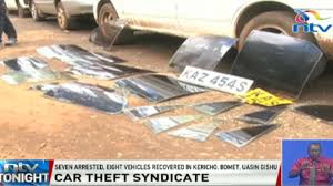 Prof hamo wedding na hii corona.?? Police Bust Car Theft Ring And Recover Vehicles Stolen During Churchill Show Nairobi News