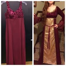 Up Cycled Renaissance Costume I Sewed Together From Thrift Store Items It S What I D Renaissance Fair Costume Easy Renaissance Costume Renaissance Costume Diy