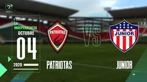 0 ngày 7 giờ 0 phút 18 giây. En Vivo Patriotas Vs Junior Ligabetplay 2020 Youtube