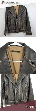 Rudsak Collection Leather Moto Jacket Size M Leather Moto Jacket Black Leather Biker Jacket Coats Jackets Women