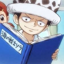 Luffy, yang menentang arti dari gelar bajak laut. Little Law Manga Anime One Piece One Piece Funny Trafalgar Law Icons