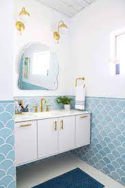 The washstands were small tables on which were placed a pitcher and a deep bowl, following the english tradition. 57 Affordable Bathroom Faucets Emily Henderson