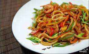 Дарим пиццу при первом заказе! Udon S Krevetkami I Ovoshami Vegunion Org