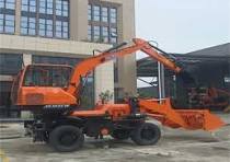JG100CW New Type Backhoe Bucket Excavator Two-End Wheel ...