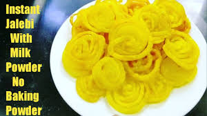 Jalebi Recipe With Milk Powder Instant Jalebi Without Curd Baking Powder Jalebi Sneha Kitchen Youtube