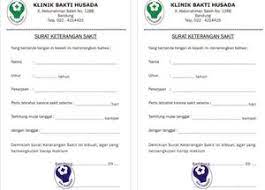 .cuti, dll dari dokter biasa hingga dokter spesialis, lengkap dengan cap stempel. Klinik Yang Bisa Beli Surat Dokter Di Bekasi Bagi Contoh Surat