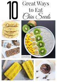 We can't get enough of this cobb egg salad. 10 Great Chia Seed Recipes Chia Seed Recipes Easy Healthy Recipes Eating Chia Seeds