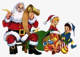 Santa in his sleigh clipart. Santa Clipart Santa Claus Gif Png Free Transparent Clipart Clipartkey