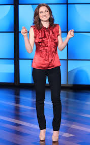 Elizabeth claire ellie kemper (born may 2, 1980) is an american comedic actress and writer best known for her role as erin hannon in nbc's the office. Watch Ellie Kemper Fills In For Ellen On Ellen Ellie Kemper Ellen Degeneres Kemper