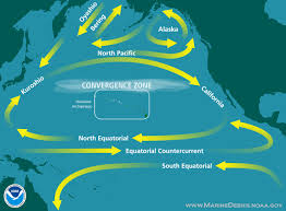 North Equatorial Current Map High Res Photo Pacific