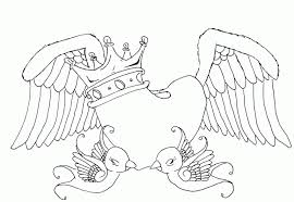 Heart coloring pages are a fun way for kids of all ages, adults to develop creativity, concentration, fine motor skills, and color recognition. Heart With Wings Coloring Pages Coloring Home