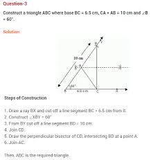 Constructions Class 9 Extra Questions Maths Chapter 11 Learn Cbse Extraquestionsforclass9maths Construc This Or That Questions Triangle Abc Math Formulas