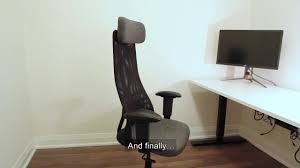 Ikea Jarvfjallet Adjustable Armrest Fix Youtube