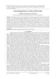 Sometimes tort law governs life's most intimate relations, as when individuals are held liable for knowingly transmitting communicable diseases to their sexual partners. Pdf Environmental Laws To Sue Or Not To Sue