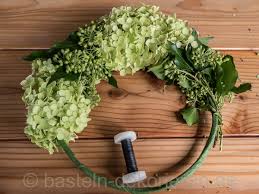 Herbstkranz Selber Machen Herbstkranz Hortensienkranz Kranze Fur Tur