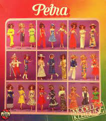 Petra Von Plasty Model Kleidung 1978 Petra Vintage Dolls Vintage Barbie