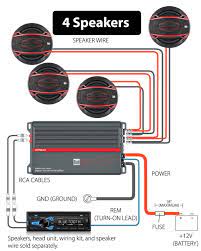 A dual amplifier wiring kit Digital 4 Channel Mosfet Amplifier Xpr84d Dual Electronics Corporation