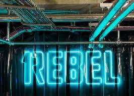 Studio C102 Wants To Make Going To The Gym Feel Like A Night Out So Fitted Out This London Basement With Neon Lighting Gym Design Basement Gym Home Gym Design