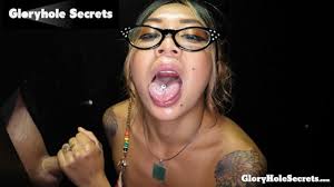 GloryholeSecrets - Petite Asian Babe Gets Spitroasted Hard At The Gloryhole