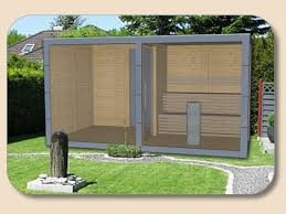 Saunahaus Design Mit Glasfront Vom Hersteller Holzon De In 2020 Saunahaus Saunahaus Garten Sauna