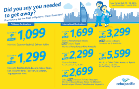 February Promo Is Here Boracay Philippines Destinations Cebu Pacific