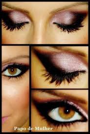 Purple Is A Good Color To Make Brown Eyes Pop Love How This Looks Pink Smokey Eye Beauty Makeup Eye Makeup