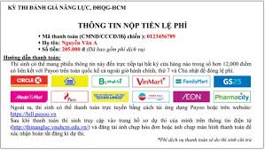 Trung tâm khảo thí đh quốc gia hà nội cũng đã mở cổng đăng ký dự thi đánh giá năng lực đợt 1, đợt 2, đợt 3 từ ngày 01/4 đến 24/04. Thanh Toan Lá»‡ Phi Cho Ká»³ Thi Kháº£o Sat NÄƒng Lá»±c Trung Tam Kháº£o Thi Ä'h Quá»'c Gia Hcm Tháº­t Nhanh Chong Payoo