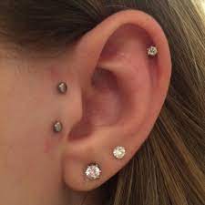 Vertical Tragus Sideburn Unique Ear Piercing Earings Piercings Vertical Tragus Piercing Tragus Piercing Jewelry