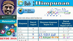 Untuk contoh soal himpunan diagram venn sd smp sma kelas 9c terdiri dari 31 orang siswa. Himpunan Matematika Kelas 7 Bse Kurikulum 2013 Revisi 2016 Sifat Sifat Himpunan Himpunan Kuasa Youtube