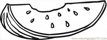 Find more coloring pages online for kids and adults of watermelon fruit sfdbb coloring pages to print. Watermelon 10 Coloring Page For Kids Free Watermelon Printable Coloring Pages Online For Kids Coloringpages101 Com Coloring Pages For Kids