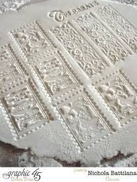 How To Make Stamped Embellishments Handmade Paper Clay Stamps Paper Clay