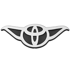 Toyota motor corporation site introduces emblem. Sw Toyoda Plastic Auto Emblem Silver 5 75 X 2 25