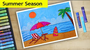 Dreamstime is the world`s largest stock photography community. Summer Season Drawing Step By Step Scenery Drawing For Beginner Youtube
