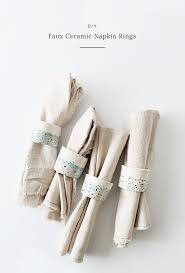 Follow ohoh deco on youtube and be the first to find out about the new diy. Diy Faux Ceramic Napkin Rings Almost Makes Perfect