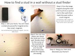 How To Find A Stud Without A Stud Finder Best Tip We Just Used It Tonight And It Worked Great Home Diy Stud Finder Household Hacks