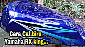 Gambar air brush tangki rx k. Warna Biru Yamaha Rx King Youtube