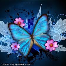 It flies with beautiful wings and joins the earth to heaven. Synthia Selahblue Butterfly Cool Display Pictures Blue Butterfly Wallpaper Butterfly Wallpaper Flower Printable