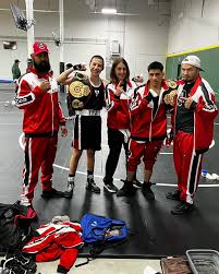 Marquez and Dan coming home with belts today at The Red Wave